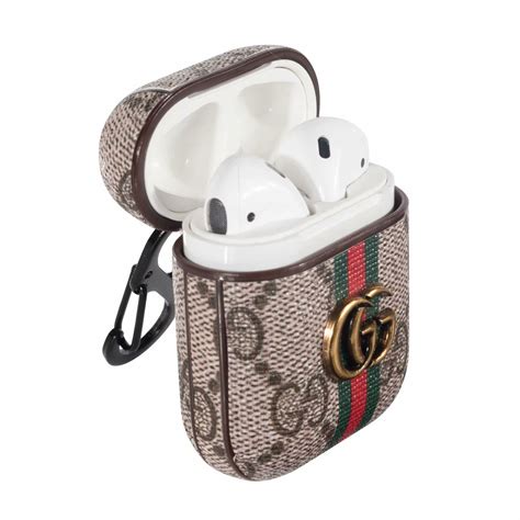 cover airpods 2 gucci|gucci airpod case real.